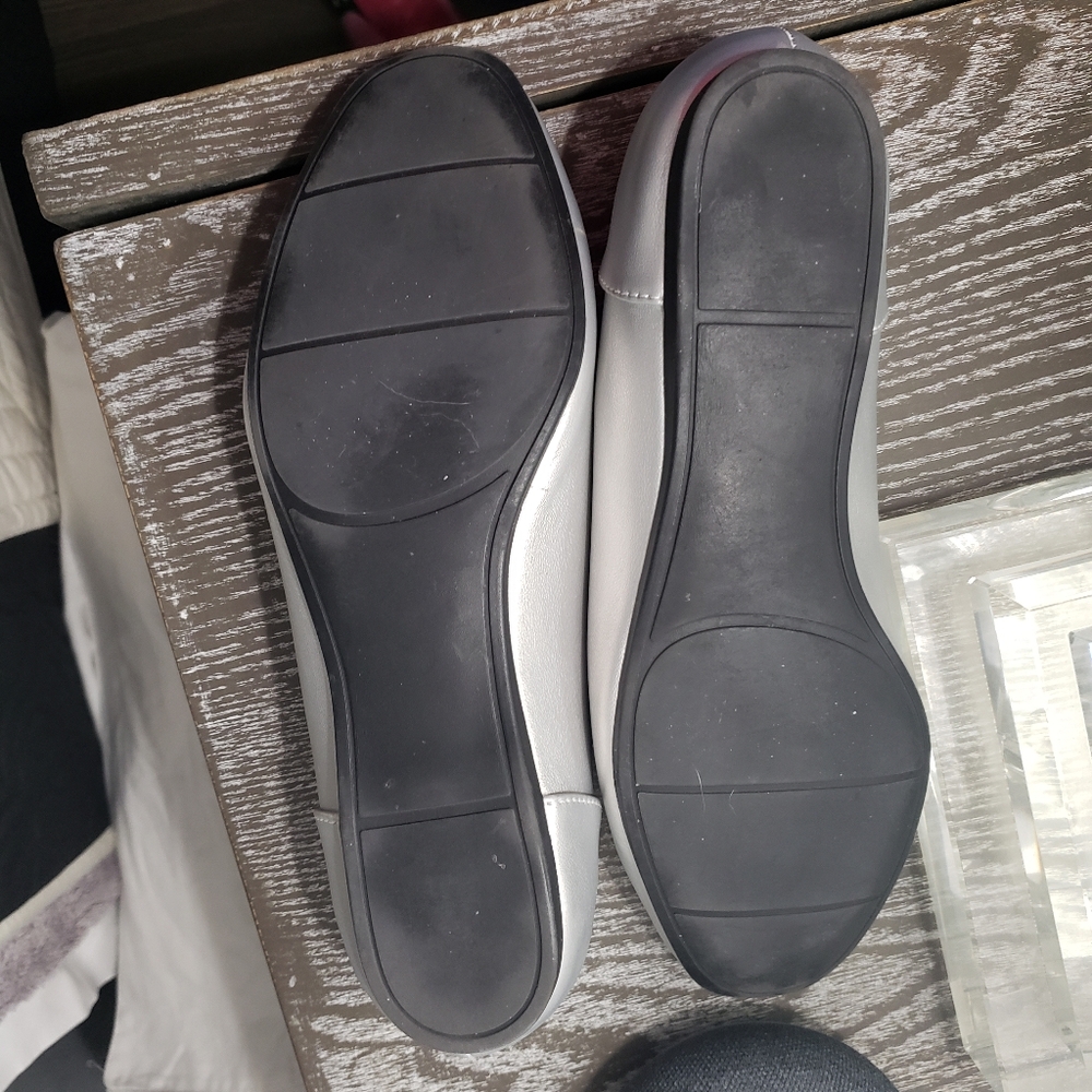 Metallic Loafer Flats Casual Shoes - Picture 5 of 6